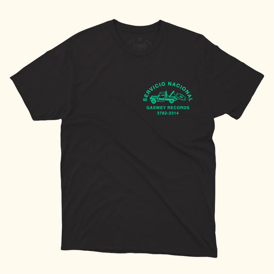 Gaswey Playera negra Grúa GSW Records