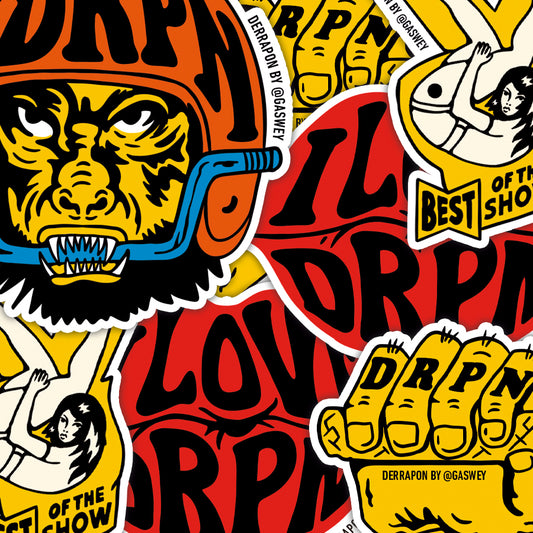 Sticker set Derrapon (3)