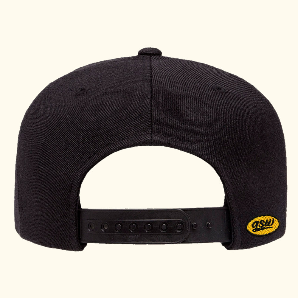 Gorra Snapback Plana Yupoong Never Give Up