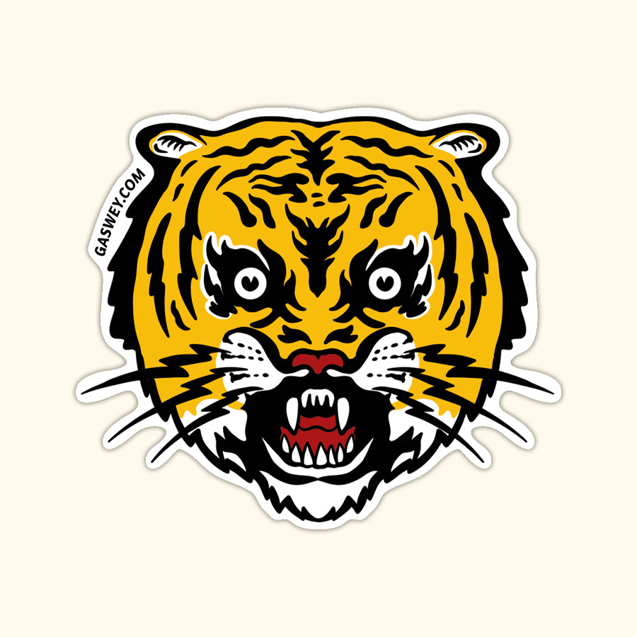 Sticker Tigre electrico