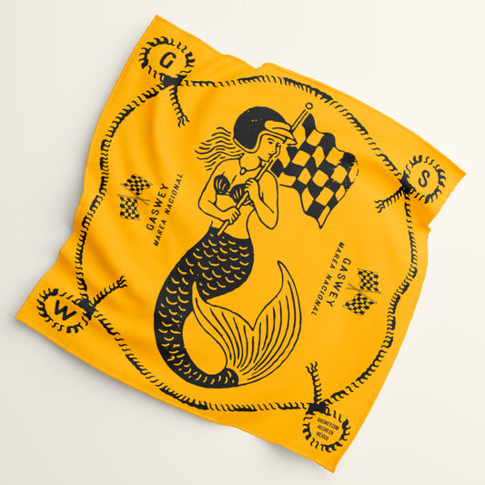 Bandana amarilla Sirena
