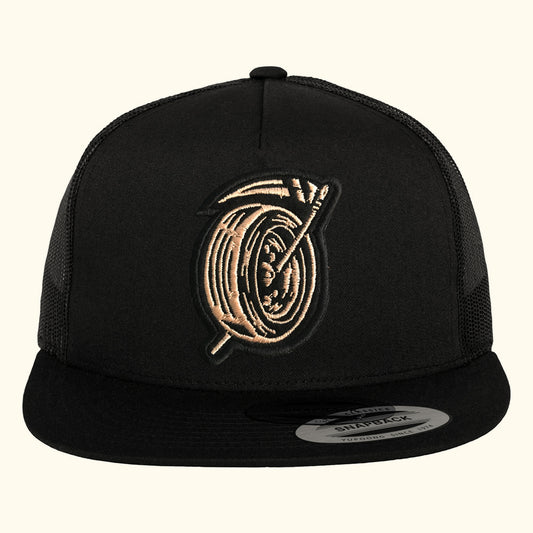 Gorra trucker Yupoong clásica llanta de la muerte