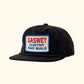 Gorra Snapback de pana negra Gaswey custom
