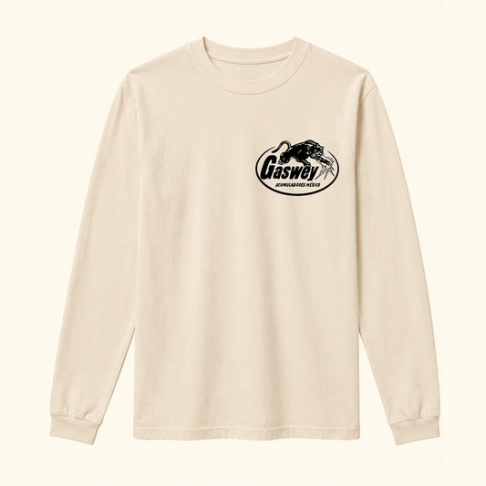 Gaswey Playera manga larga acumuladores pantera