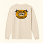 Playera manga larga crema