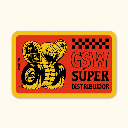 Sticker GSW súper
