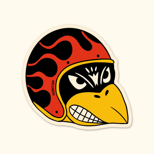Sticker fire bird