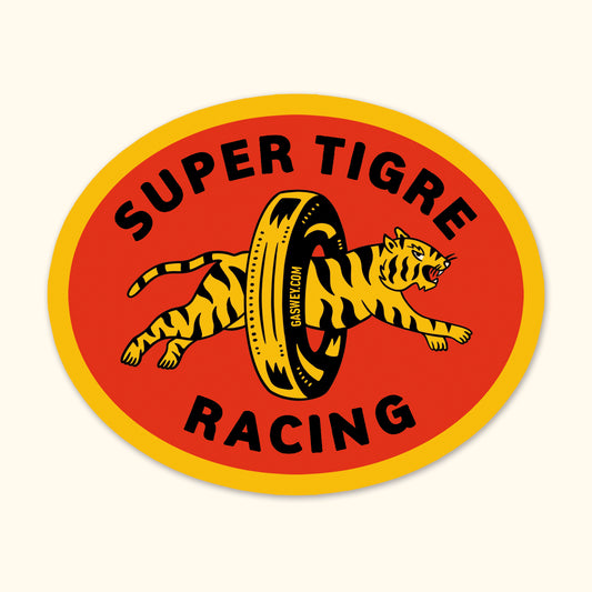 Sticker súper tigre