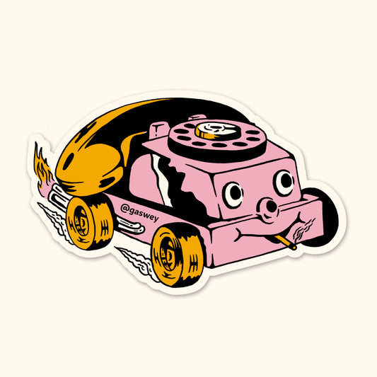 Sticker la velocidad me llama