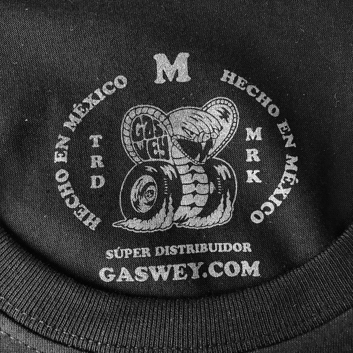Playera negra Grúa GSW Records