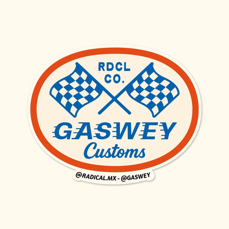 Sticker Gaswey Customs