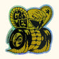 Sticker Gaswey cobra glitter