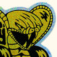 Sticker Gaswey cobra glitter