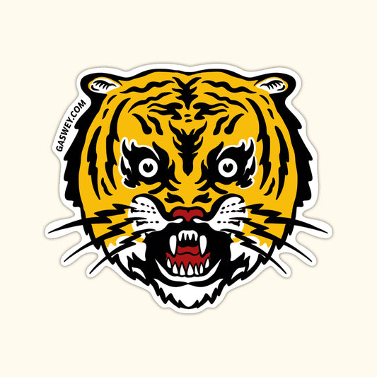 Sticker Tigre electrico
